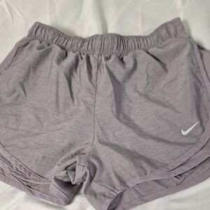 Nike Women's Light Gray Athletic Shorts